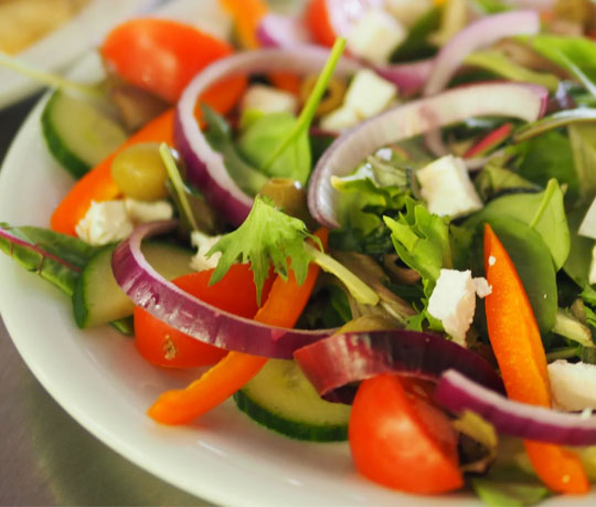 Plated Salad